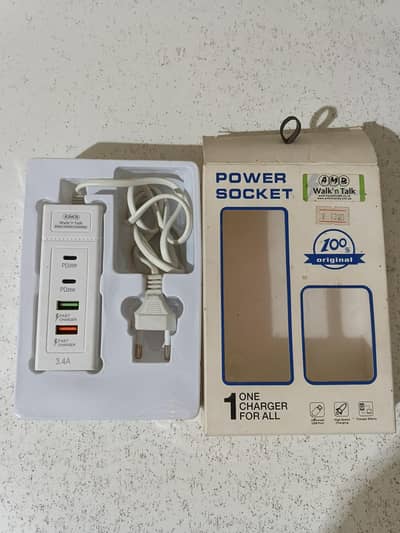 AMB Power Socket  1 charger For All