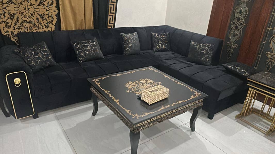 L Shaped Sofa Set For Sale 0