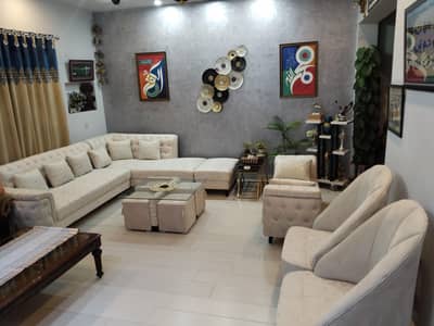 15 Seater L shaped Sofa Set with centre table - Rawalpindi