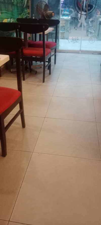 selling 6 tables and 24 chairs