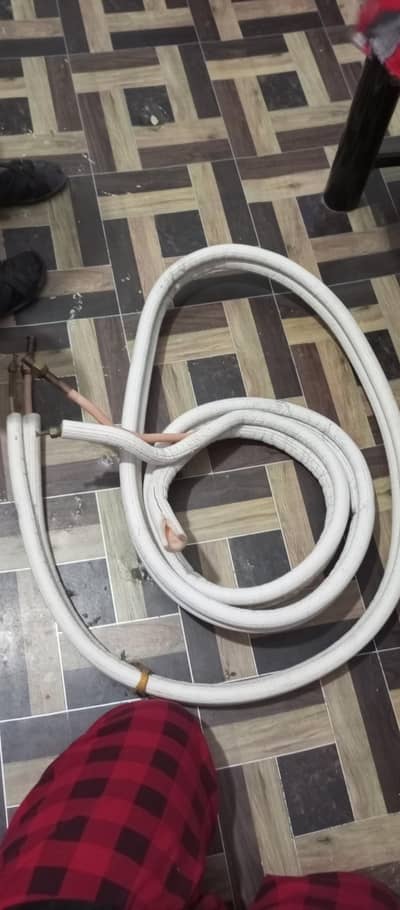 15 Feet Silver Ac Pipe Kit