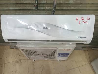 Haier 1 ton DC inverter Genuine All Ok 1 year warranty