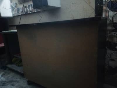 wooden iran stand