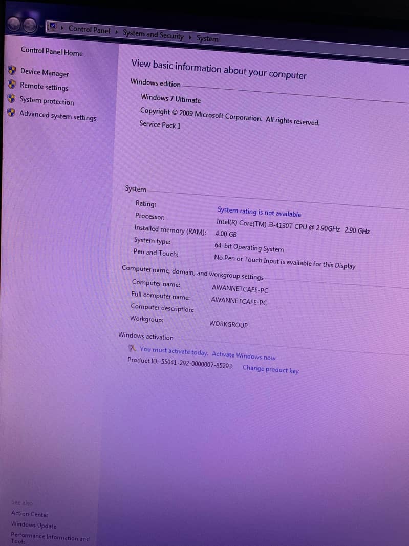 i3rd 4genaration  complete computer setup 7