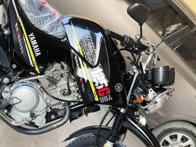 Yamaha Ybr g 2022/23 model black colour/03369800157/