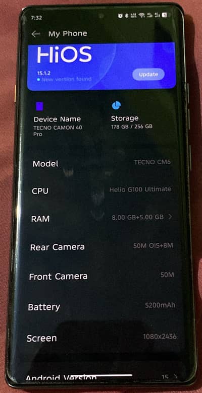 Tecno CAMON 40 Pro