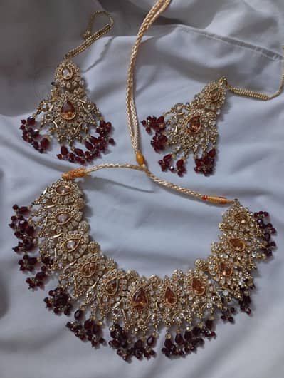 bridal jewellery set