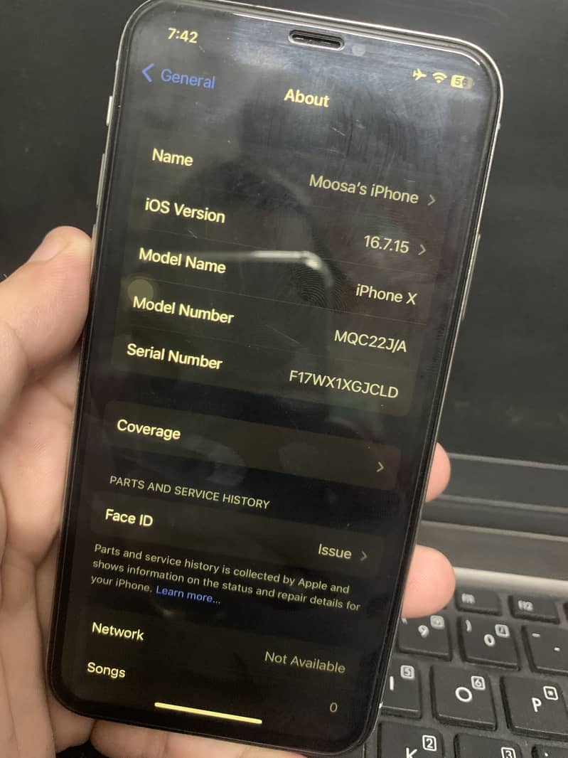 Iphone x 4