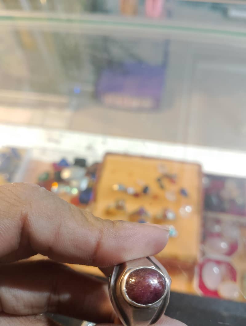 Silver ring Ruby Yaqoot 0