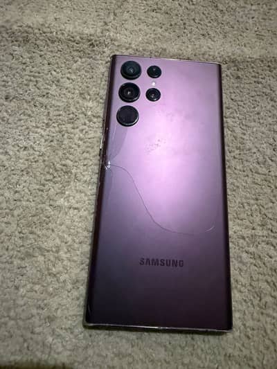 Samsung S22ultra 8/128 back damage