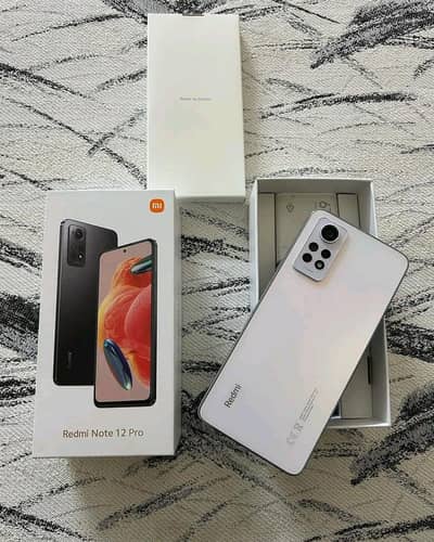 Redmi Note 12 Pro 12Gb Ram 256 GB memory PTA approved. 0325=3982=953