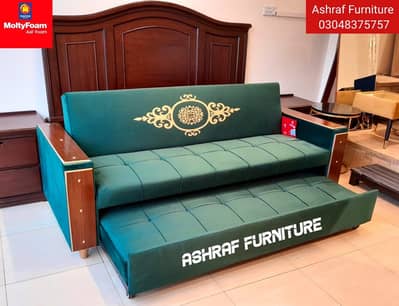 Sofa cum bed/Double cumbed/LShape/Combed/Double bed/Set/Foam Mattress
