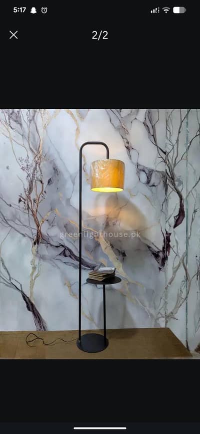 Premium Modern metal floor lamp