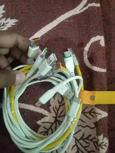 all types data cables are available (magnetic cable Is also available)
