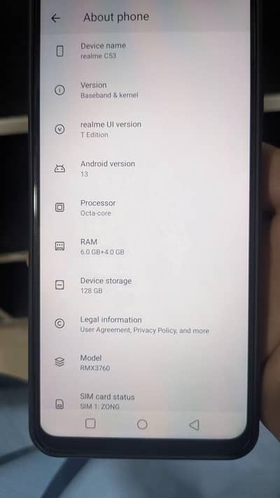Selling phone