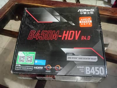 ASRock B450M-HDV Motherboard AM4 – Ryzen Gaming Motherboard – B450M