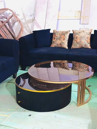 Luxury Sofa Set Modern Living Room Sofa Elegant 7-Seater Sofa Set Pre