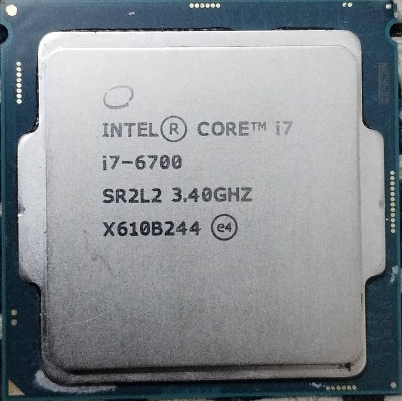 INTEL CORE i7 6700 6TH GENERATION PROCESSOR 0
