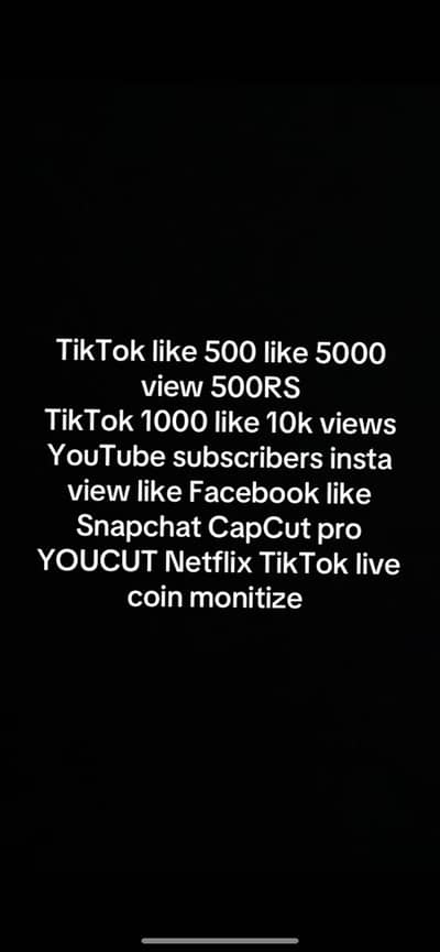 All app service send me your vidio link first free 1000 view 100 like