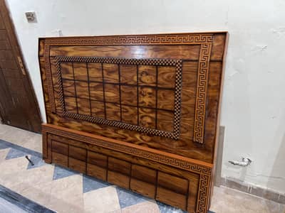 King size new bed n medicated new metres urgent sale