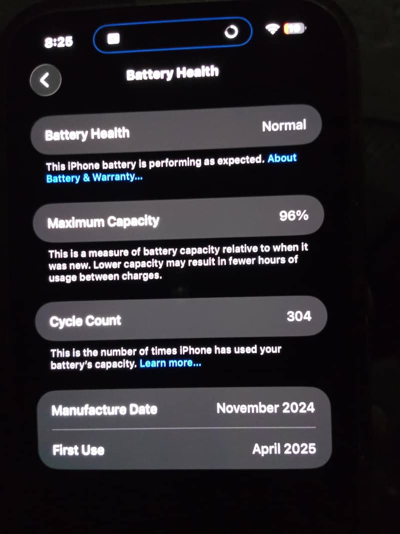 iphone 16plus 128jb 8