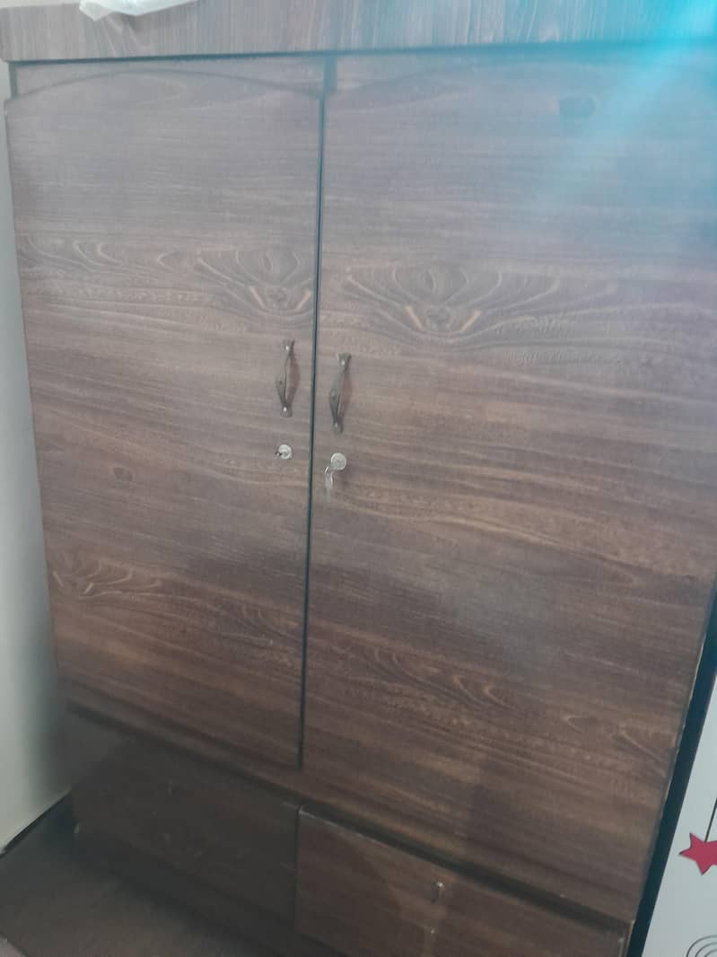 Solid Wood Wardrobe 0