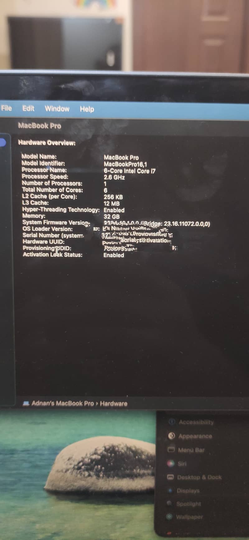 Macbook pro 2019 3