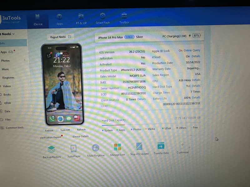 Iphone 14 pro max (jv) 8