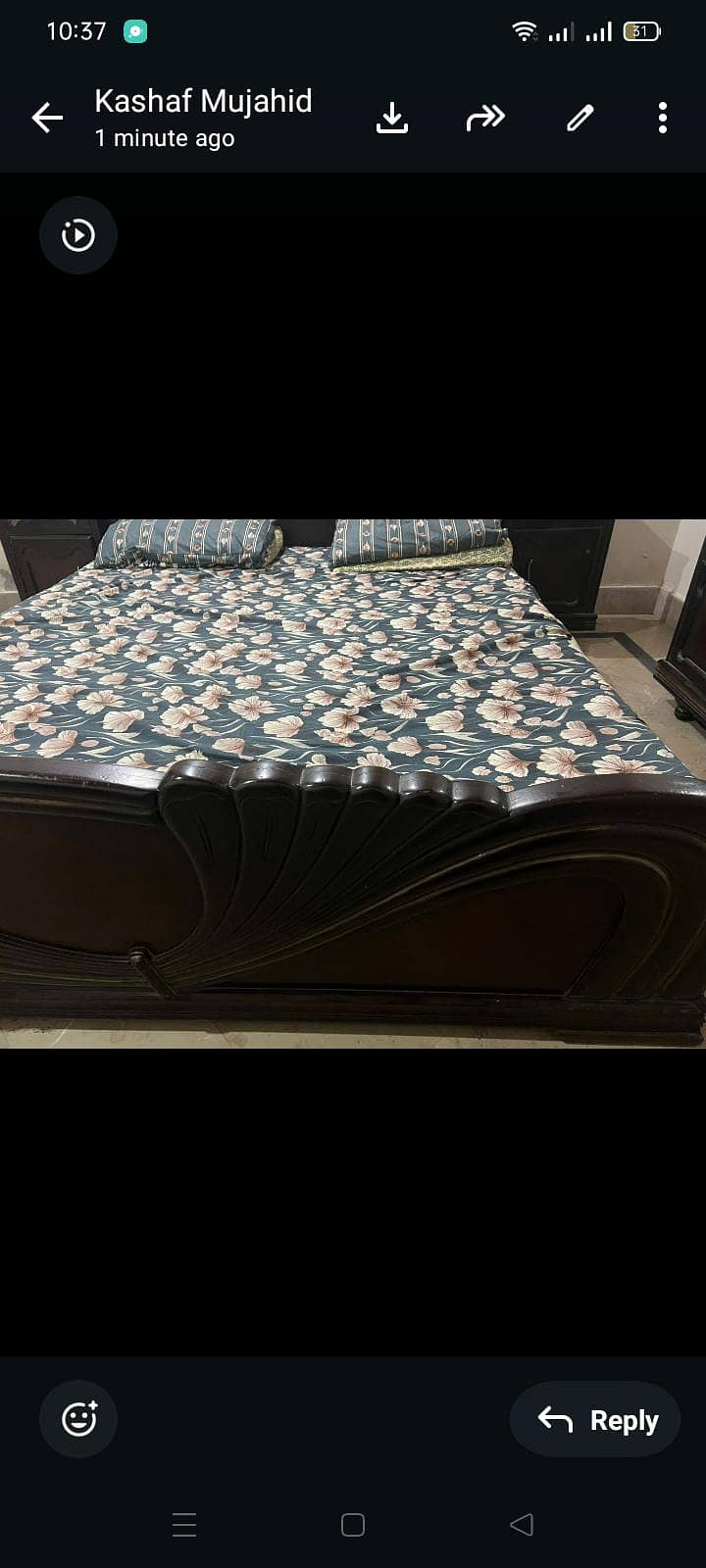 bed dressing without matress 1