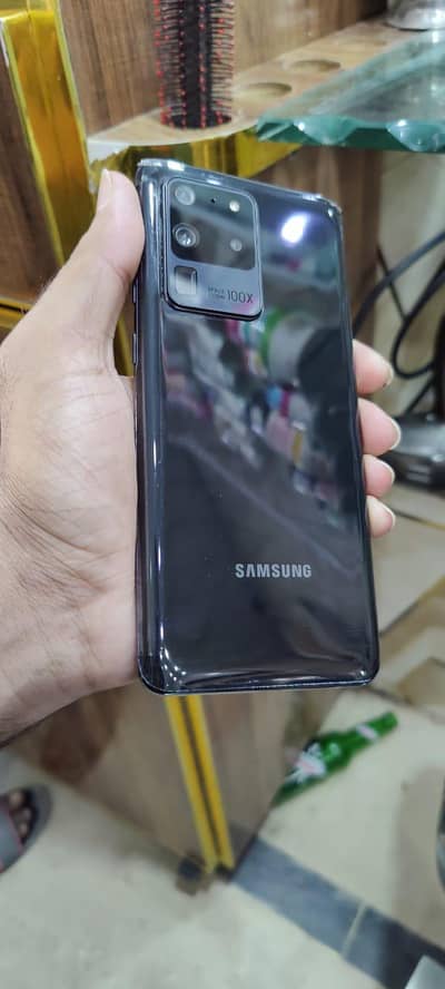 SAMSUNG S20 Ultra "12GB 128GB" 2ual SIM Physical" 100xsis Zoom All Okk