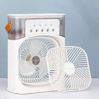 10 inch Portable Air Conditioner Fan Usb Electric Fan With Led Night