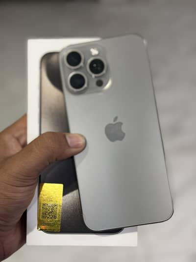iPhone 15 pro max PTA Approved 256GB Physical + esim