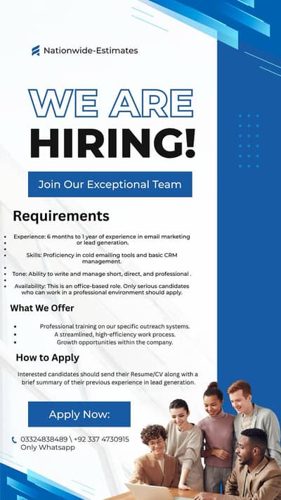Email Marketing Specialist ( Office Based )
