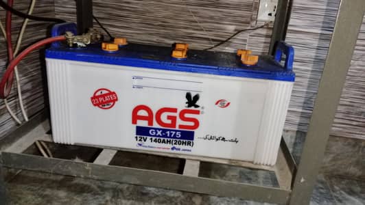 AGS GX-175 12V 140AH Battery – Excellent Backup