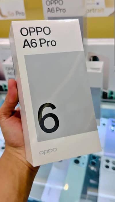 Oppo A6 . Official box pack. 8 256