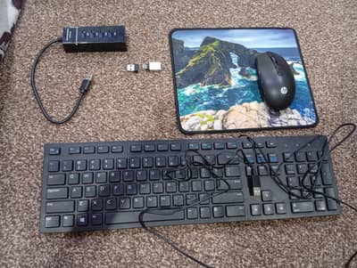Mobile Mouse keyboard gaming setup