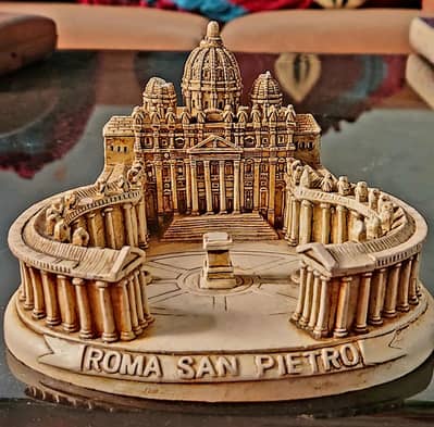 Vintage Rome St. Peter's Basilica (San Pietro) Miniature
