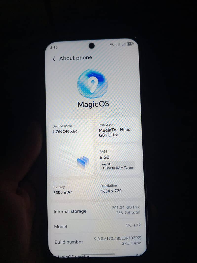 honor x6c 1