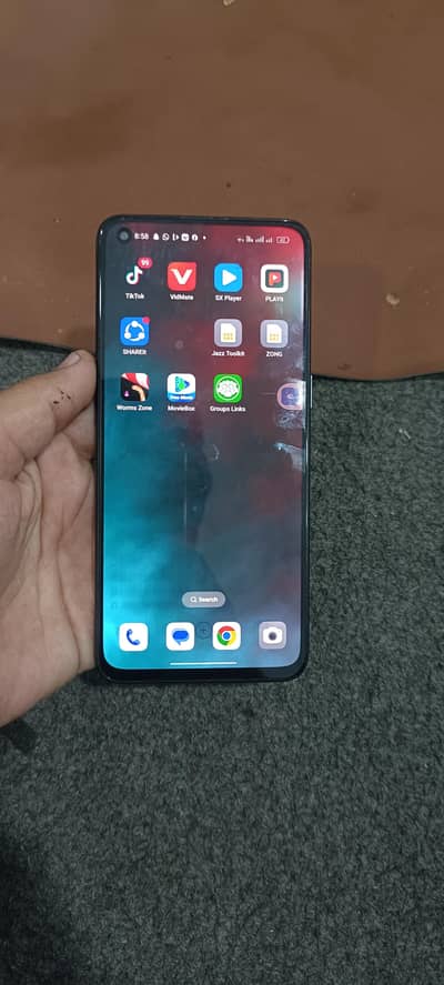 oppo reno 5 koi masla nhi ha bilkul ok ha bas bas shad ha screen me