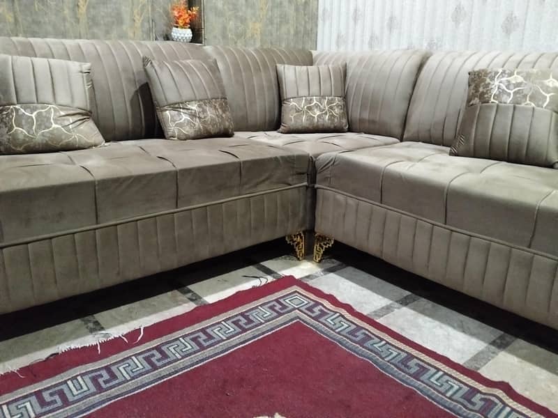 L shape sofa 1