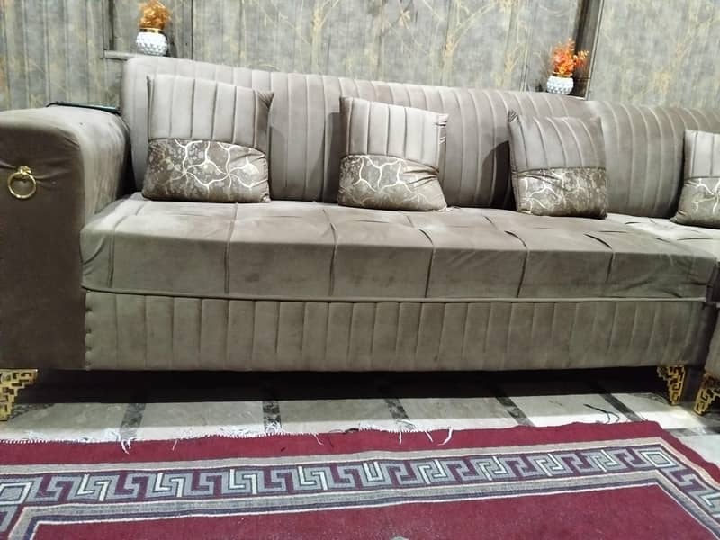 L shape sofa 2