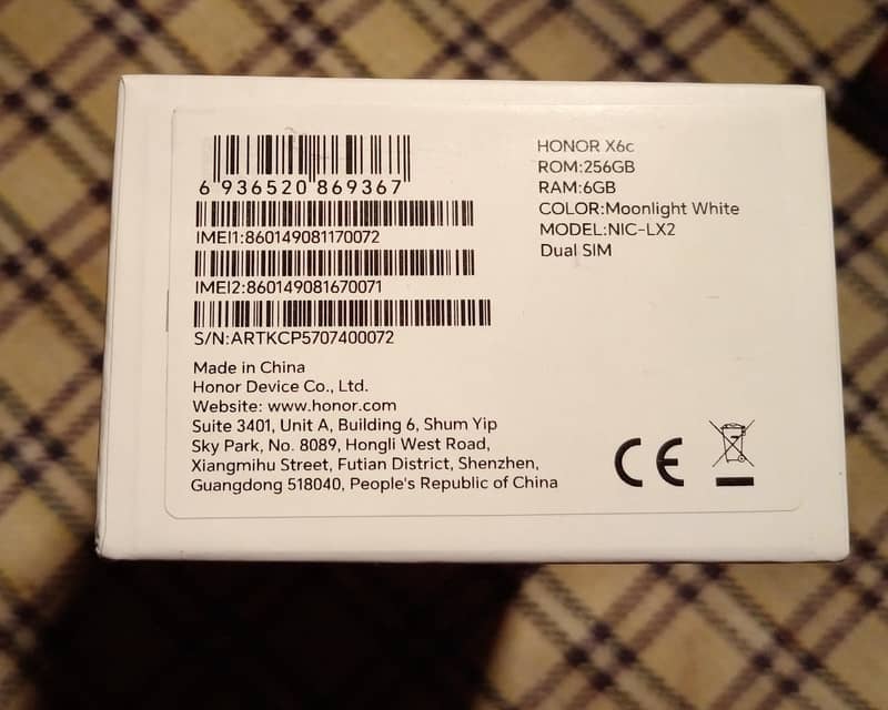 honor x6c 6