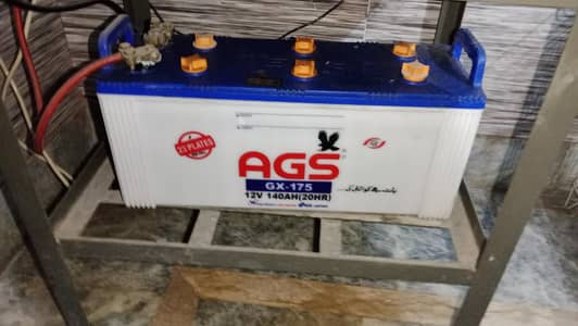 AGS GX-175 Dry Battery 140AH for UPS/Inverter