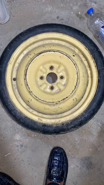 Japanese spare wheels tyre big size 4 nuts