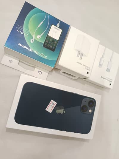 iPhone 13 Jv with accessories