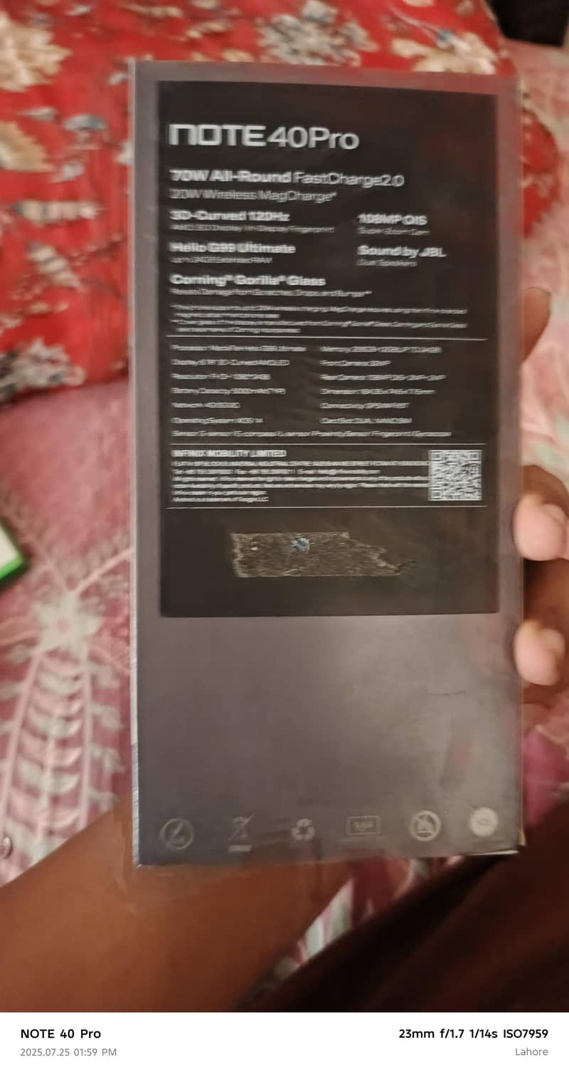 infinix note 40 Pro 5