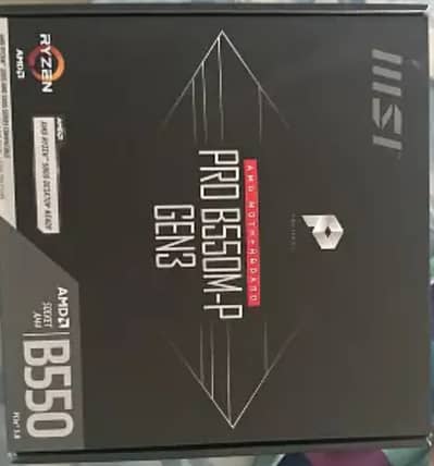 Msi Pro B550M-P motherboard