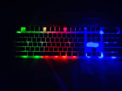 PPK102colorfullight metal gaming board