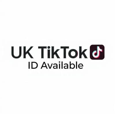 UK TikTok ID Available