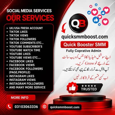 Social media platform growth Service